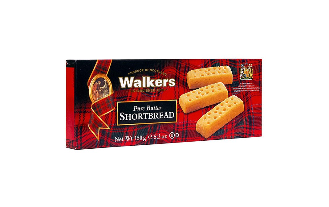 Walker's Pure Butter Shortbreas    Box  150 grams